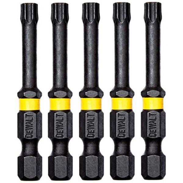 Ударные биты DeWALT Impact torsion Т27 50мм (5шт) - фото №1