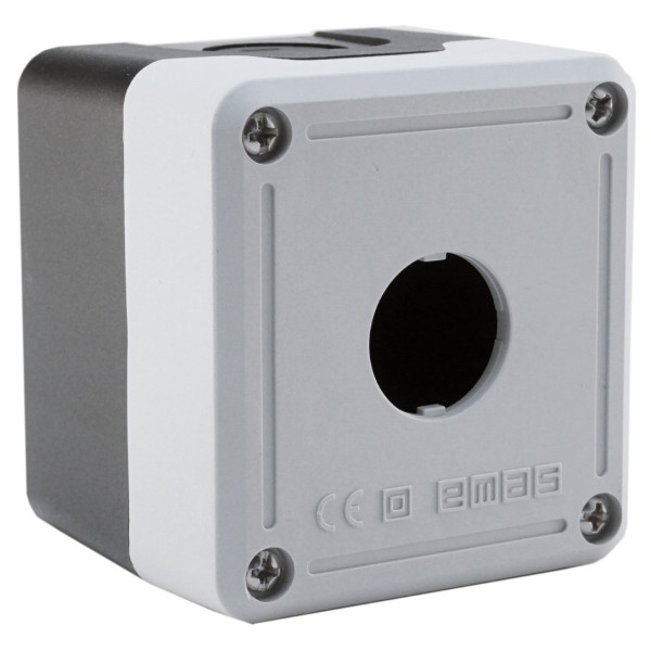 Корпус кнопочного поста 1 место, EMAS - фото №1