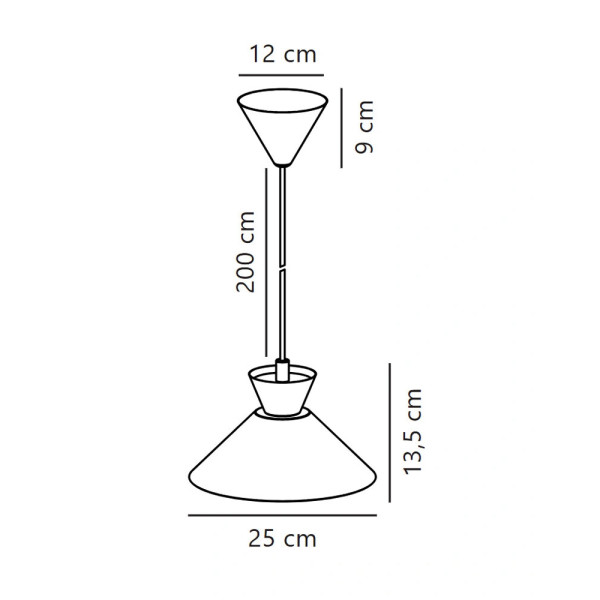Подвесной светильник, люстра Nordlux 2213333003 Dial E27 1x40W IP20 черный - фото №4