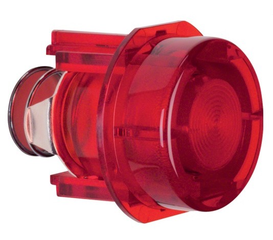 Заглушка для натискної кнопки та світлового сигналу Е10, червона, Berker