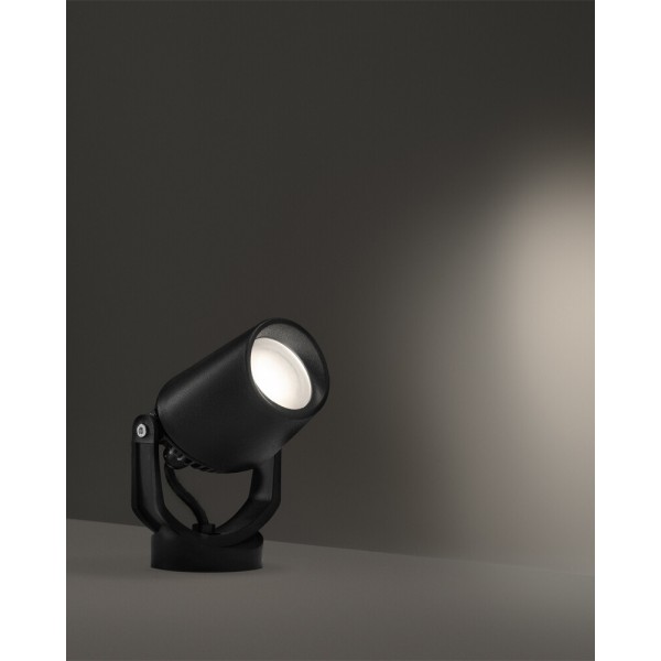 Уличный светильник Ideal Lux 120201 Elio GU10 1x6W IP66 черный - фото №1