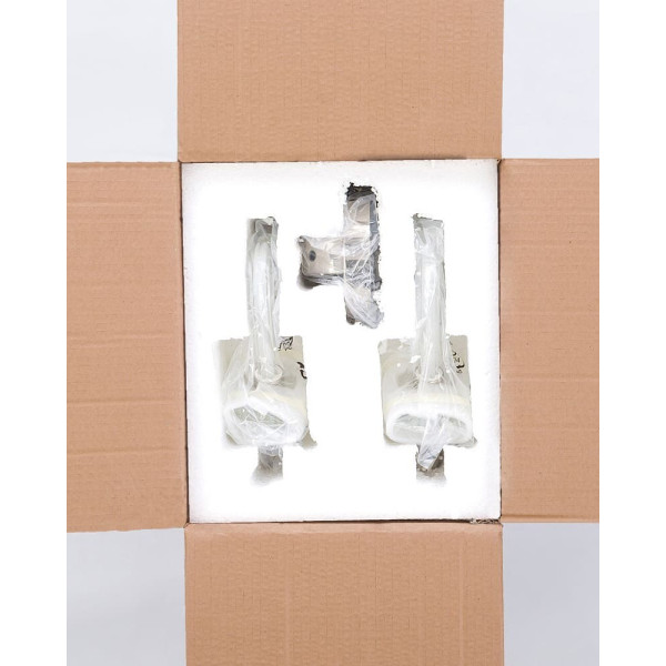 Бра, настінний світильник Nowodvorski 8155 Hampton Е14 2x40W IP20 Chrom - фото №2