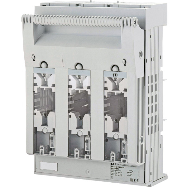 Роз'єднувач запобіжника ETI 001690873 KVL-2 400A 3Р (M10-M10)