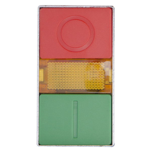 Двойная кнопка Аско-Укрем XB2-BW8375 с подсветкой «Старт/Стоп» (A0140010024) - фото №3