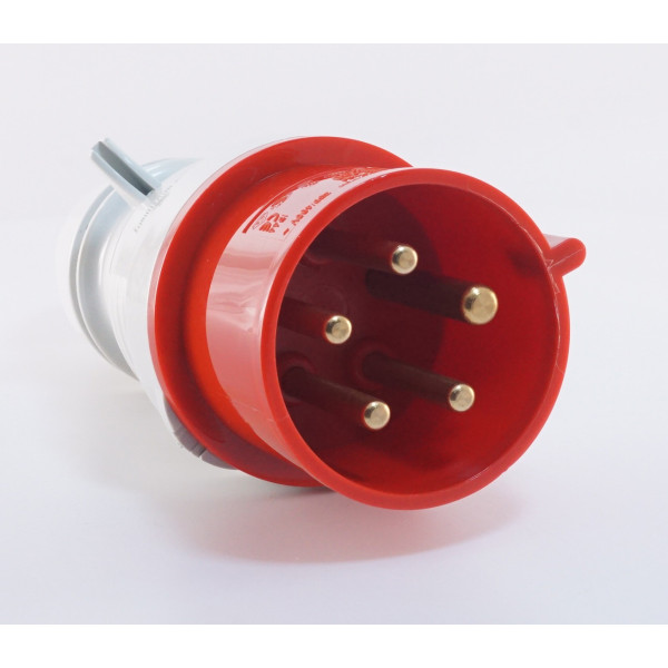 Трехфазный штекер на кабель WALTHER WL230 (3P+N+E) 32А 380V IP44 - фото №2