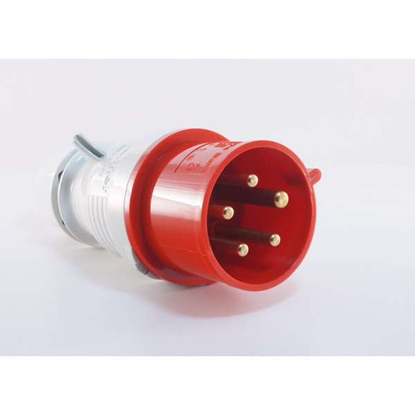 Трехфазный штекер на кабель WALTHER WL230 (3P+N+E) 32А 380V IP44 - фото №5