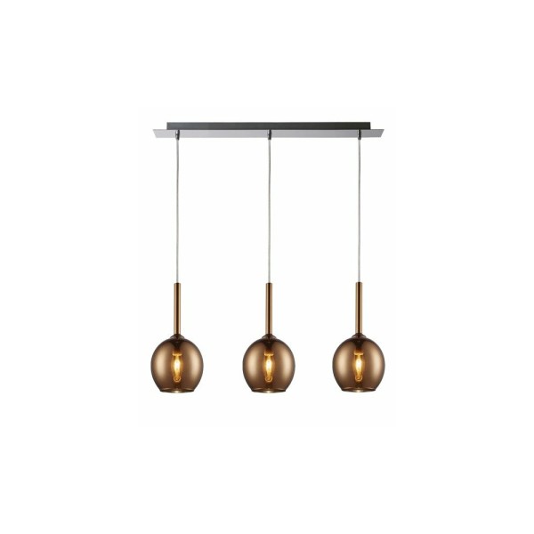Подвесной светильник, люстра Zuma Line MD1629-3A(copper) Monic