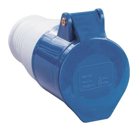 Переносная силовая розетка TNSy 223 2Р+PЕ 32А 220В IP44 (TNSy5500419)