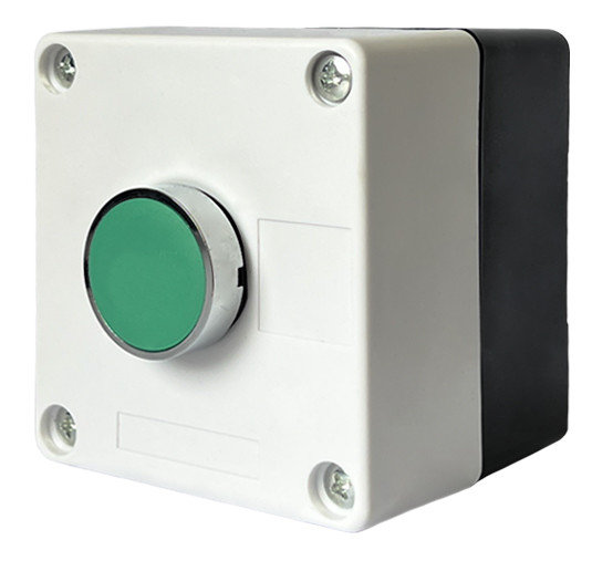 Одномісний пост керування Promfactor FP4-BOX1W01 з металевою кнопкою
