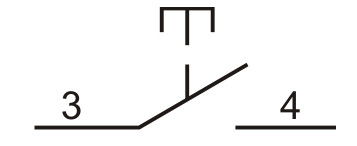 Одномісний пост керування Promfactor FP4-BOX1W01 з металевою кнопкою - фото №1