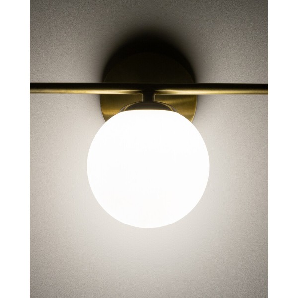 Бра для ванної, світильник Nowodvorski 10527 Aralia G9 1x10W IP44 латунний - фото №3