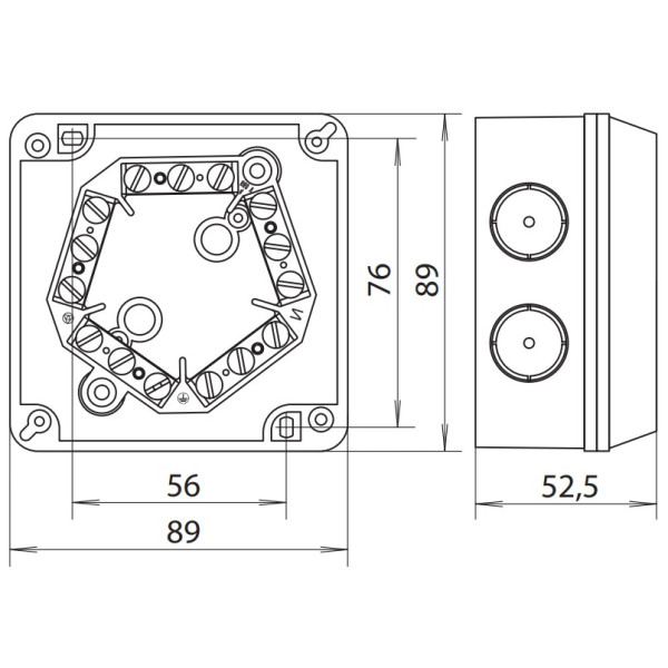 Розподільна коробка SEZ 6457-14 - фото №1