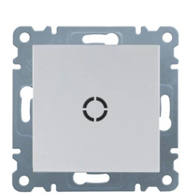 Кабельний вивід Hager WL7032 Lumina (сріблястий)