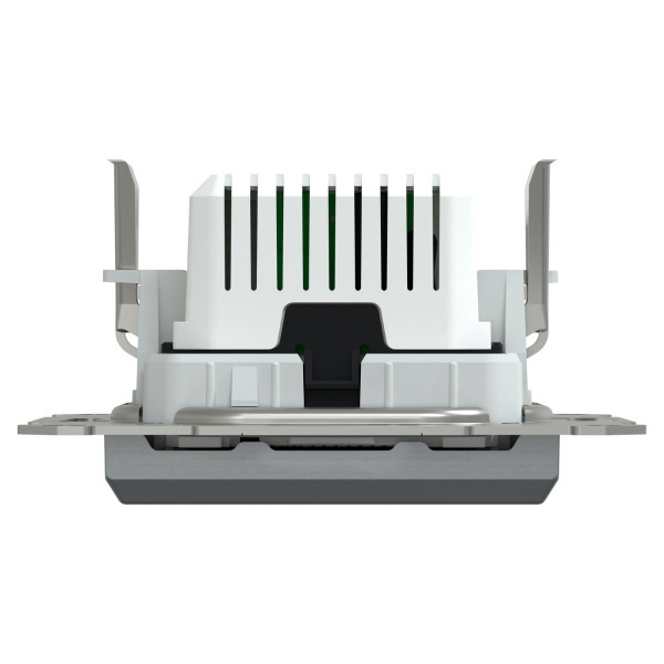 USB розетка Schneider Electric Asfora EPH2700562 тип A+C, 21Вт 3A сталь - фото №3