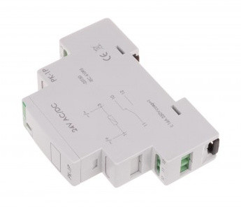 Проміжне реле F&F PK-1P-24V 24В 16 А - фото №3