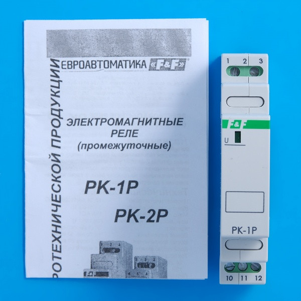 Проміжне реле F&F PK-1P-24V 24В 16 А - фото №6