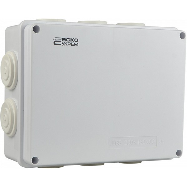 Распределительная коробка Аско-Укрем (TY-RA) 200x155x80мм (A0150170022)