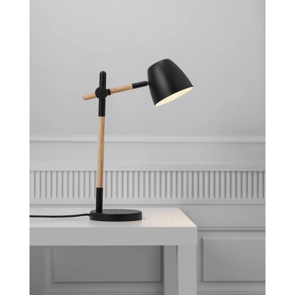 Настольная лампа Nordlux 2112645003 Theo GU10 1x25W IP20 черная - фото №2