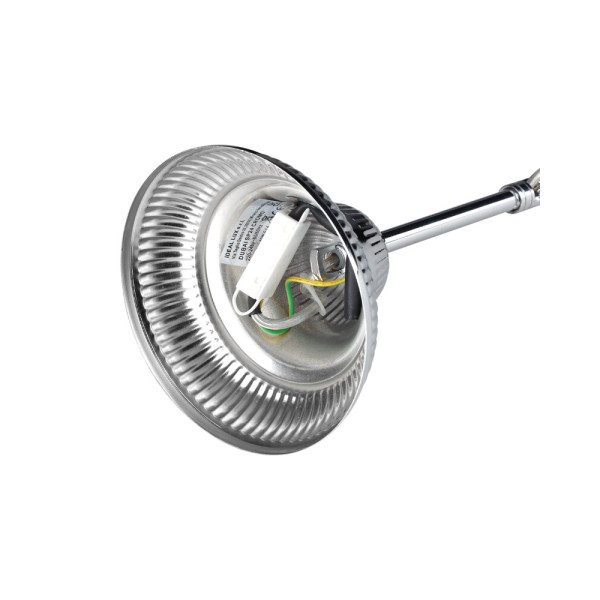 Люстра Ideal Lux 215969 Dubai E14 10x28W IP20 хром - фото №2