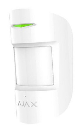 Беспроводной комбинированный датчик выявления движения и разбития Ajax 1134 CombiProtect (белый) - фото №2