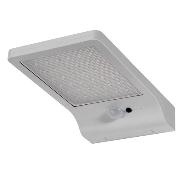 Фасадний світильник на сонячній батареї Ledvance DoorLED Solar Sensor 4000K Silver