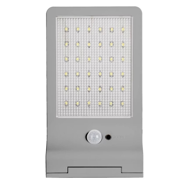 Фасадний світильник на сонячній батареї Ledvance DoorLED Solar Sensor 4000K Silver - фото №2