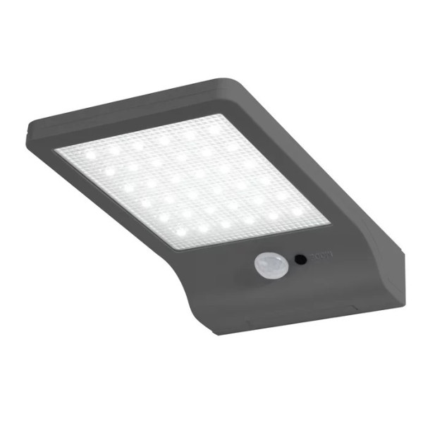 Фасадний світильник на сонячній батареї Ledvance DoorLED Solar Sensor 4000K Silver - фото №3