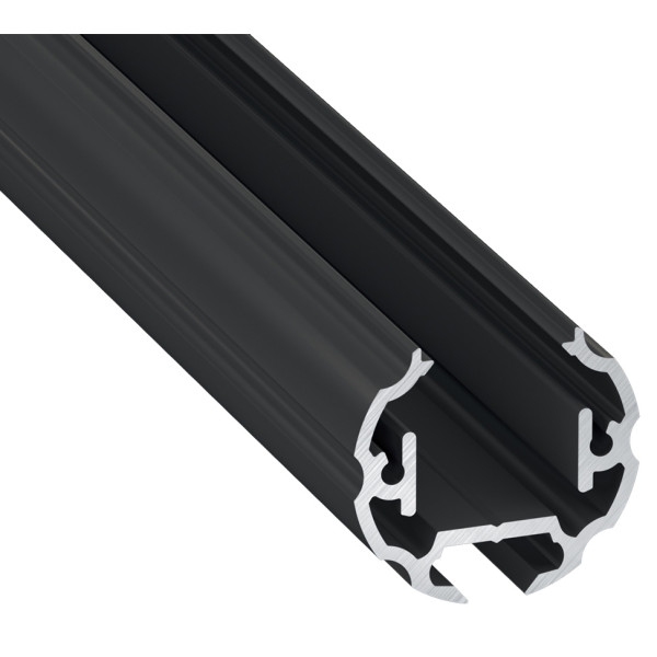 Профіль для світлодіодної стрічки Lumines COSMO чорний