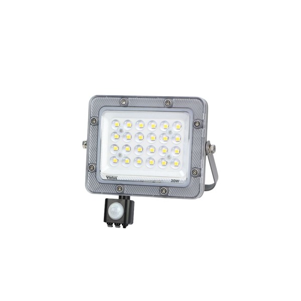 Прожектор LED Violux CARBON-S 20W 5000K 2000lm IP65 с датчиком ( 400212 )