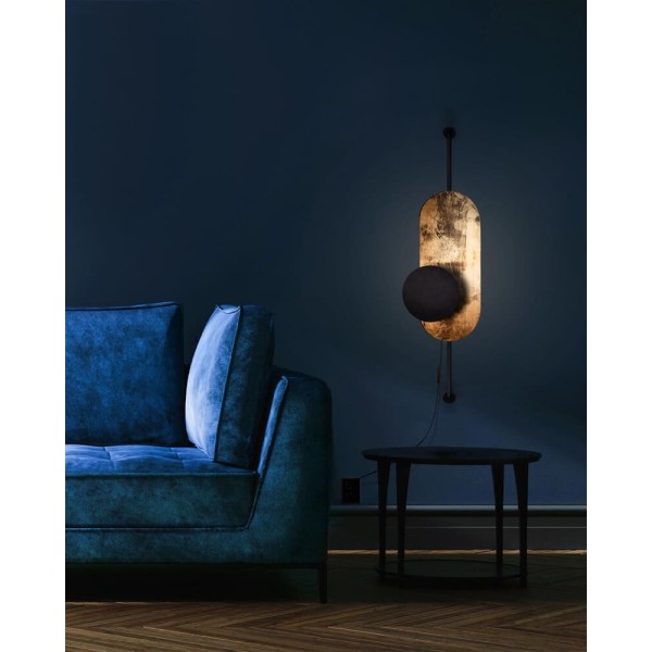 Бра, настінний світильник Nowodvorski 8430 Wheel Lux G9 1x10W IP20 золотий - фото №2