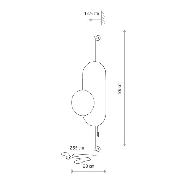 Бра, настінний світильник Nowodvorski 8430 Wheel Lux G9 1x10W IP20 золотий - фото №3