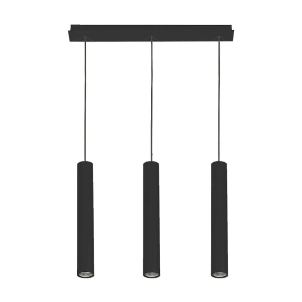 Подвесной светильник, люстра Nowodvorski 7862 Eye GU10 3x10W IP20 черный