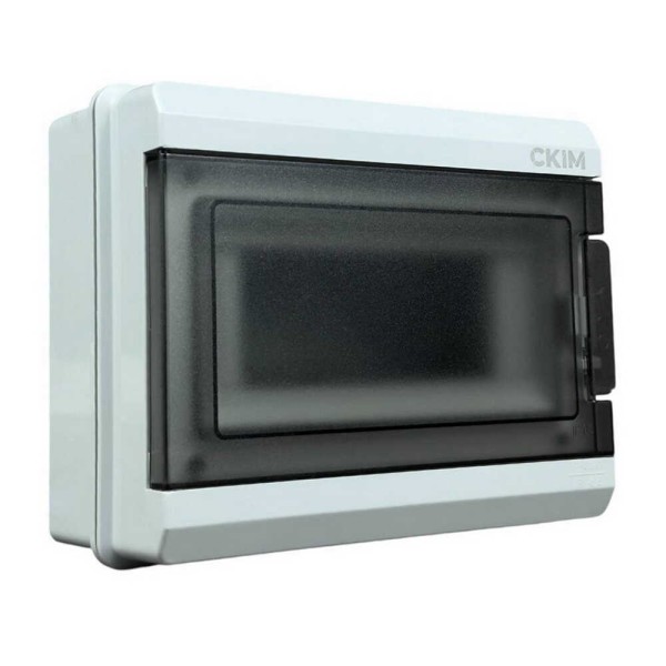 Бокс пластиковый СКИМ на 8 модулей накладной IP65 ( С11902003/С99990123 ) - фото №1