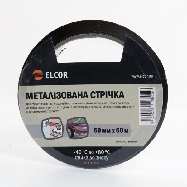 Металлизированная лента Elcor 40206783 TEMT5050 50мм (50м) - фото №2