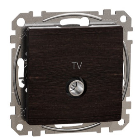 Кінцева TV-розетка 4дБ Schneider Electric Sedna Design & Elements венге SDD181471