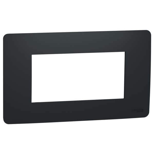 Рамка Schneider Electric NU210454 4М (антрацит)