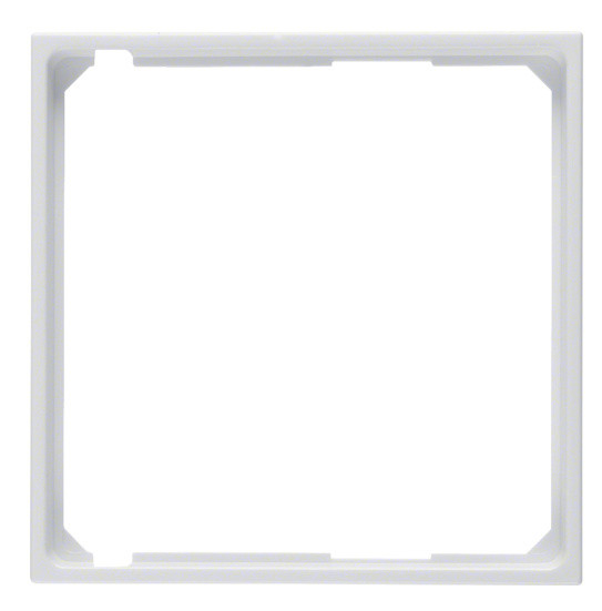 Рамка проміжна для центральної плати, полярна білизна Berker S.1