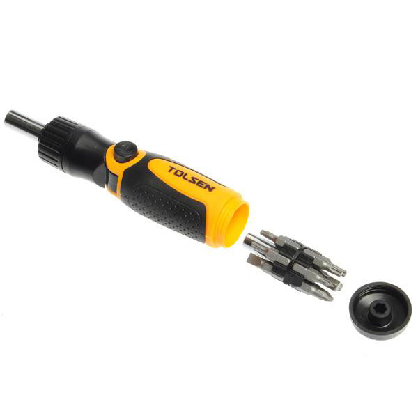 Храповый держатель бит с наклоном Tolsen (20040) (14шт) - фото №3