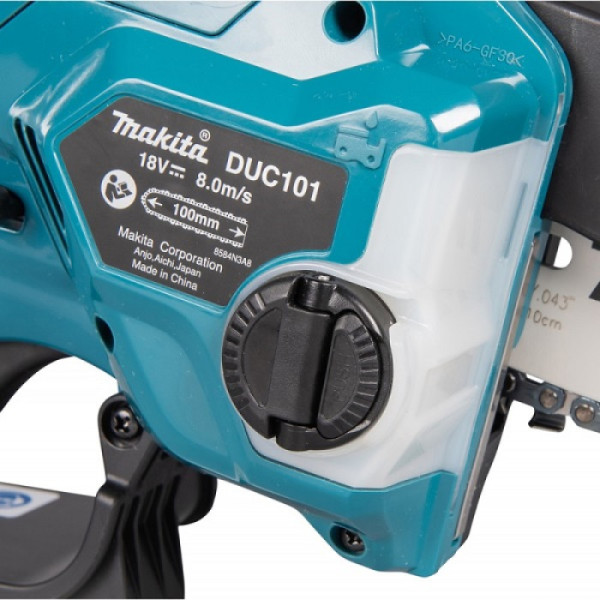 Акумуляторна ланцюгова пила Makita DUC101Z 18 В 100мм - фото №3