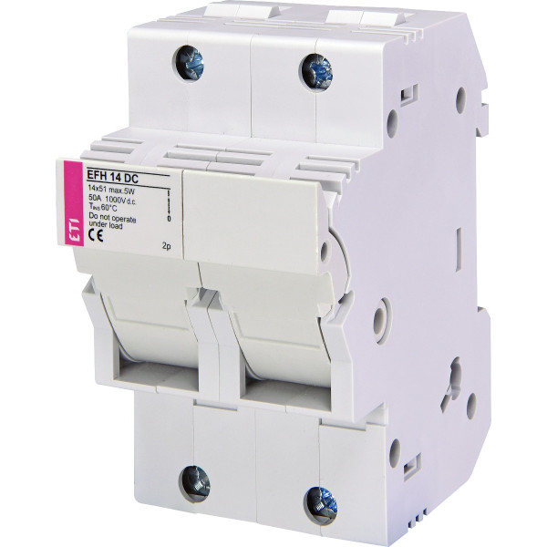 Роз'єднувач ETI 002560203 EFH 14 2P 50A 1000V DC