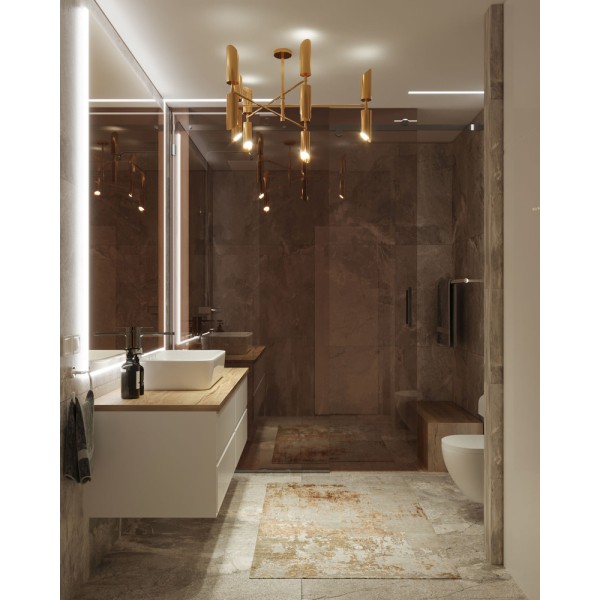 Люстра Pikart 32011 GU10 12x60W IP20 Латунь - фото №3