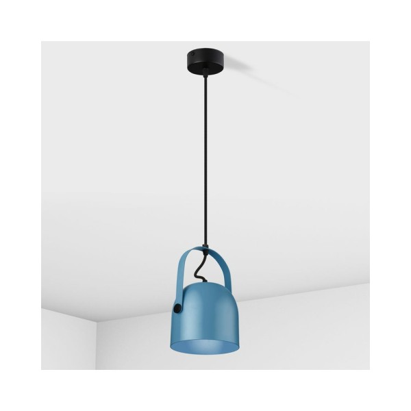 Підвісний світильник, люстра Imperium Light 755123.29.05 Veli E27 1x60W IP20 Синій - фото №2