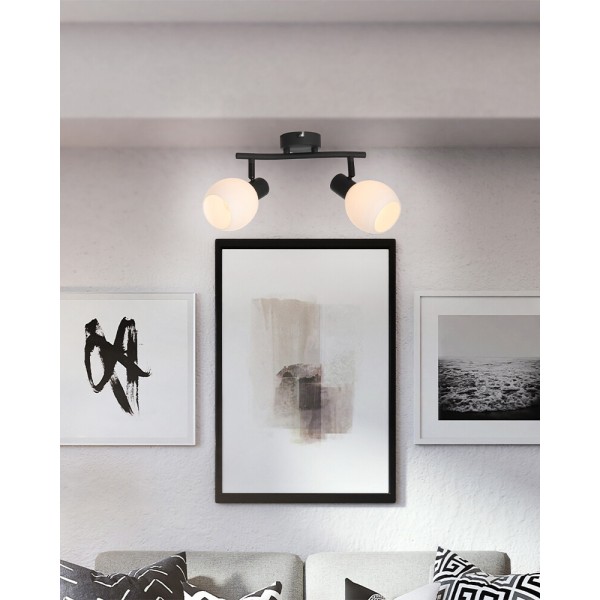 Спот Reality 807602-30 Cortez E14 2x40W IP20 Bl - фото №2