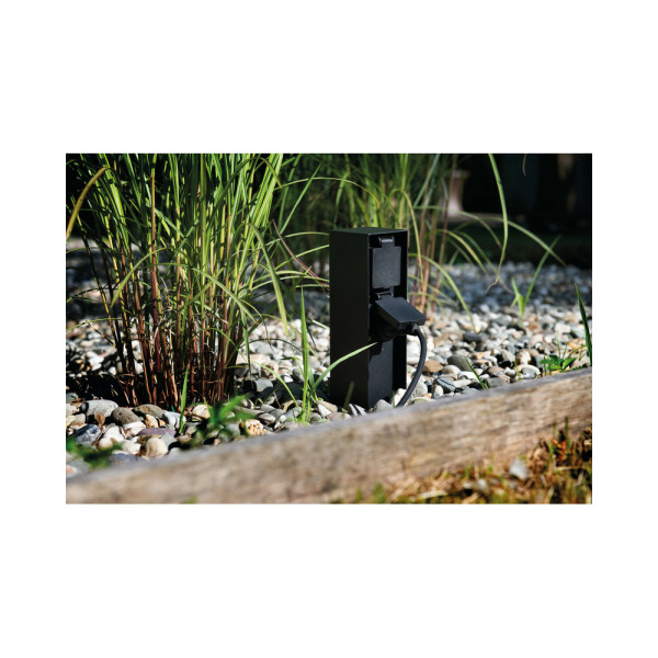 Столбик с розетками Kanlux 36585 Dasto IP44 - фото №2