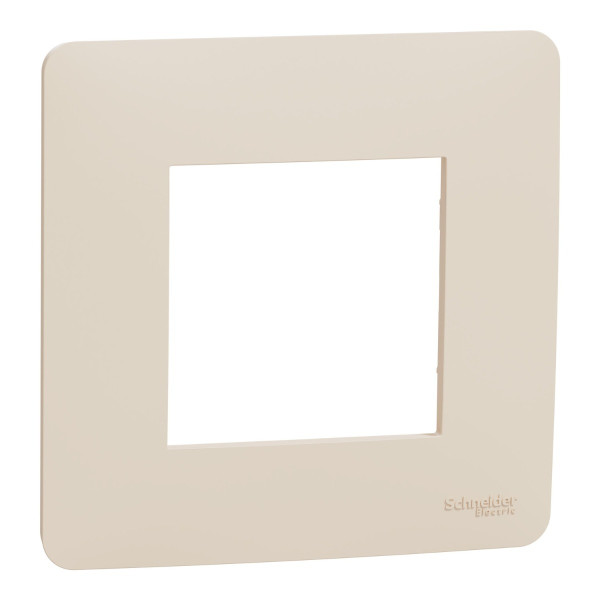 Одномісна рамка Schneider Electric Unica New NU200244 бежева