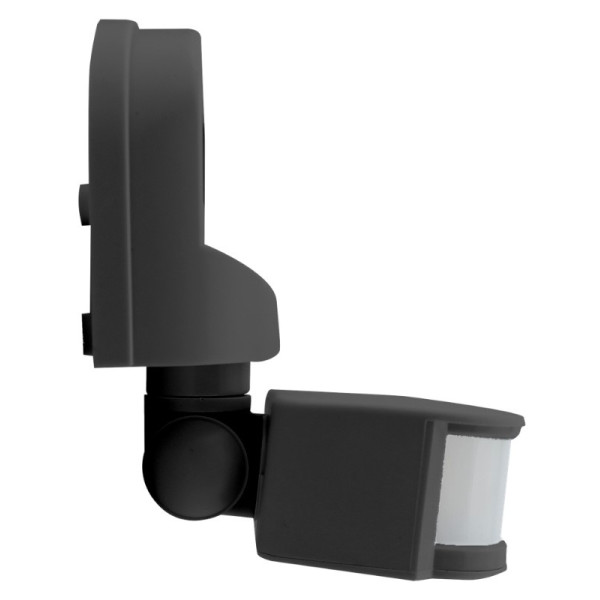 Інфрачервоний датчик руху TNSy ДР 02 1200Вт 180° 12м IP44 чорний (TNSy5502874) - фото №1