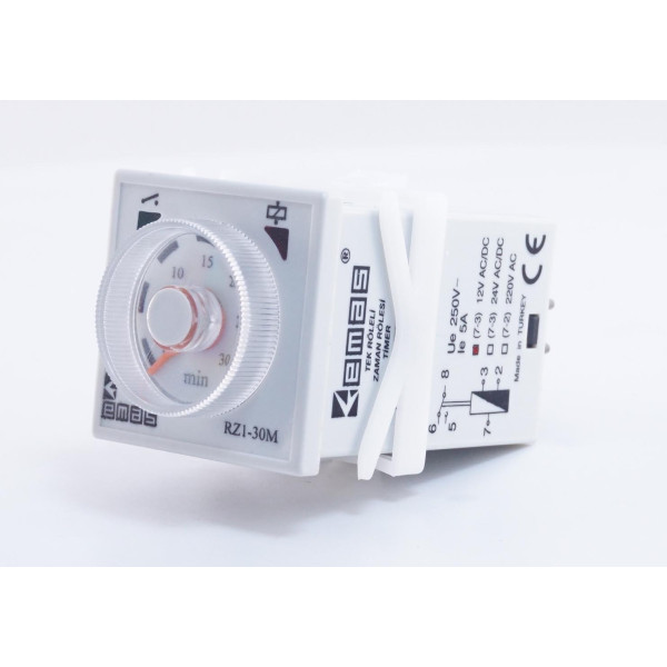 Реле часу EMAS RZ1A1B30M-1 із затримкою на вимкнення - фото №4