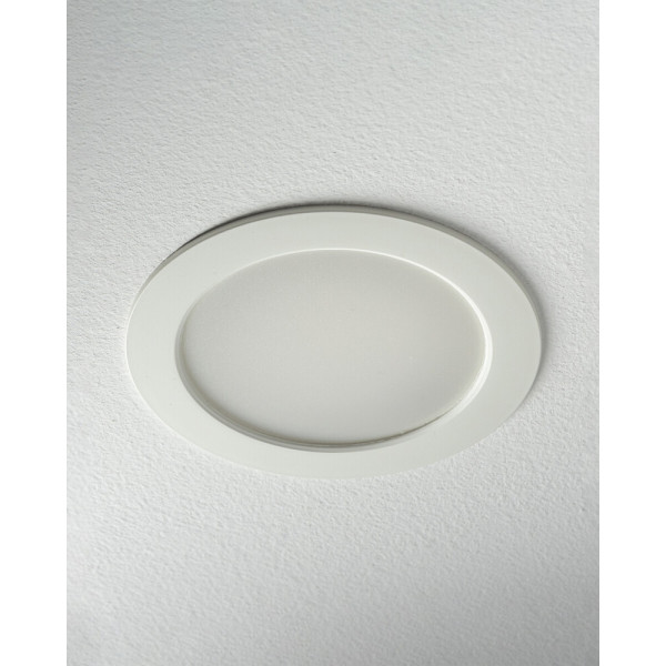 Точечный светильник Nowodvorski 10536 Mykonos LED 1x6W 4000K 390Lm IP20 белый - фото №2