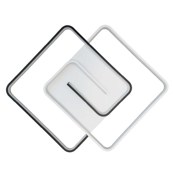 Світильник LED smart DOMINO+пульт квадрат 90W 3000-5000K IP20 ( 220565 ) - фото №1