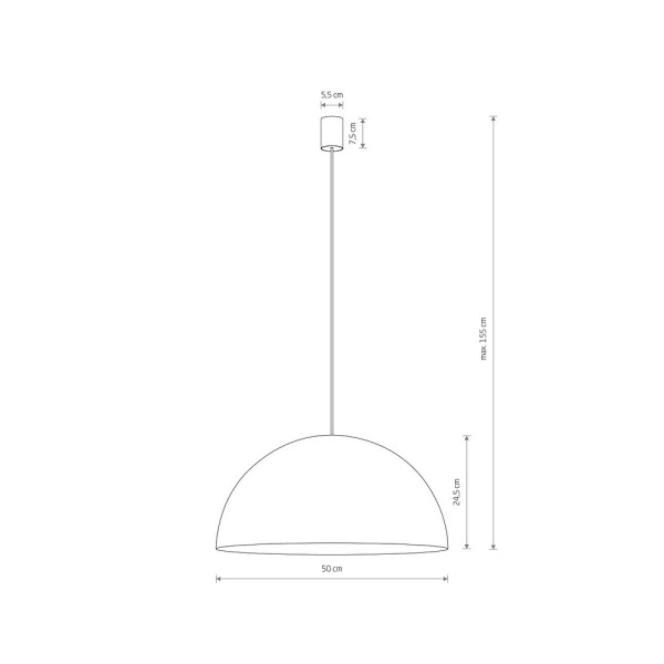 Подвесной светильник, люстра Nowodvorski 10297 Hemisphere Super L GX53 4x8W IP20 Медный - фото №3